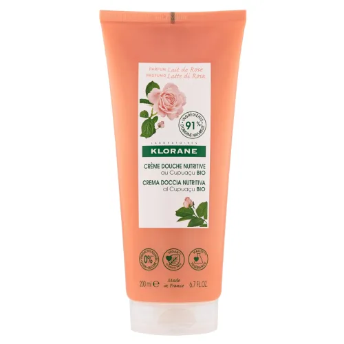 KLORANE, KLORANE Duschgel Rosenmilch (200ml)