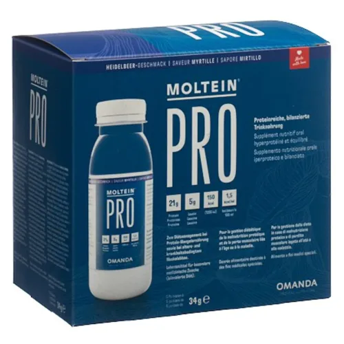 Moltein, MOLTEIN PRO 1.5 Heidelbeere (6x34g)