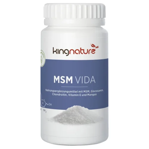 Kingnature, kingnature MSM Vida Kapseln 860mg (60 Stk)