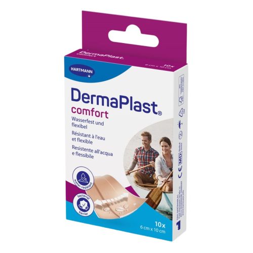 PDM to be maintained, Dermaplast® Comfort Heftpflaster 6 cm x 10 cm