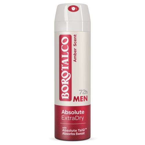 BOROTALCO, Borotalco Men Deo Spray Absolute ExtraDry Amber (150ml)