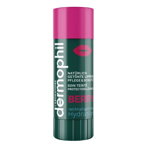 undefined, Dermophil Lipstick Tinted Berry 4 g