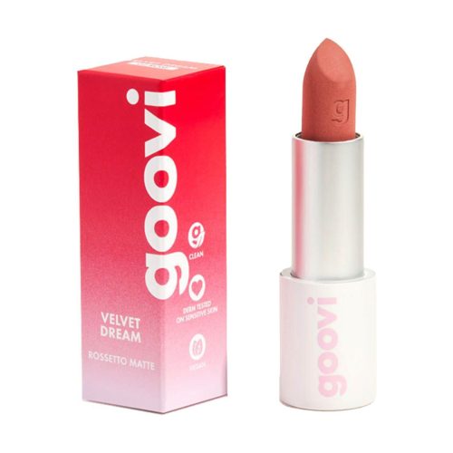 Goovi, Goovi - Velvet Dream – Lippenstift, Lippenstift 01 Nude Matt, 3.5  g,  Rose Matt