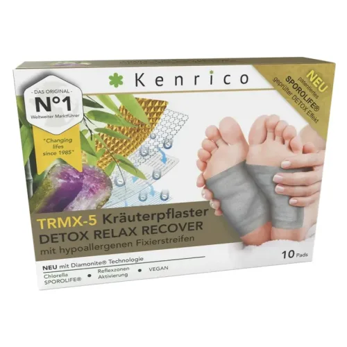 Kenrico, Kenrico TRMX-5 Kräuterpflaster Detox (10 Stk)