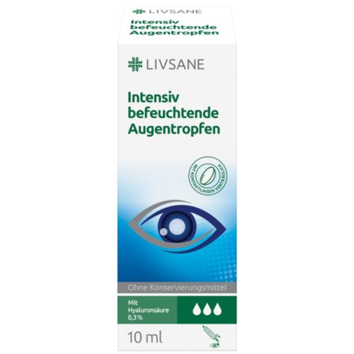 LIVSANE, LIVSANE Intensiv befeuchtende Augentropfen (10 ml)