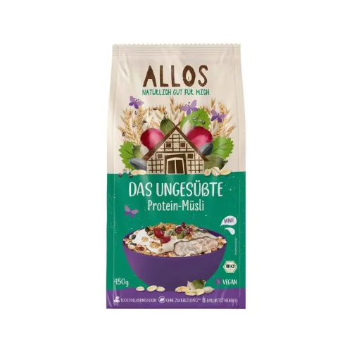 Allos, Allos Das Ungesüsste Protein-Müsli (450g)