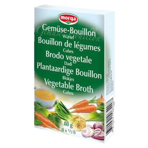 morga, morga Gemüse-Bouillon Würfel (8 Stk)