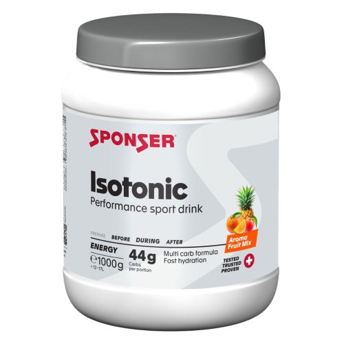 SPONSER, Sponser Isotonic Fruitmix 1000 g Getränkepulver Weiss, Herren, Größe: 0