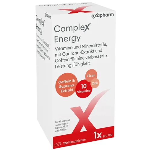 Axapharm, Complex Energy Filmtabletten (120 Stk)