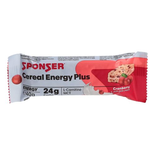 SPONSER, Sponser Cereal Energy Bar Cranberry (40g)