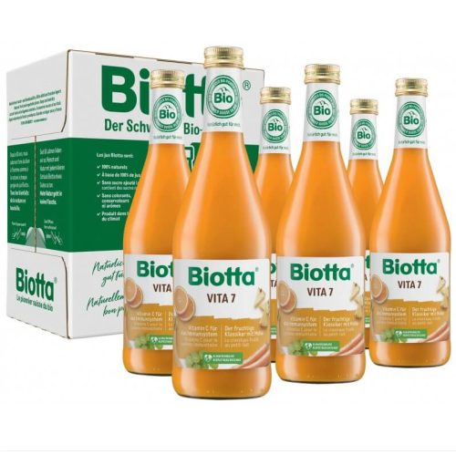 Biotta, Biotta Vita 7 Bio-Multivitaminsaft (6x500ml)