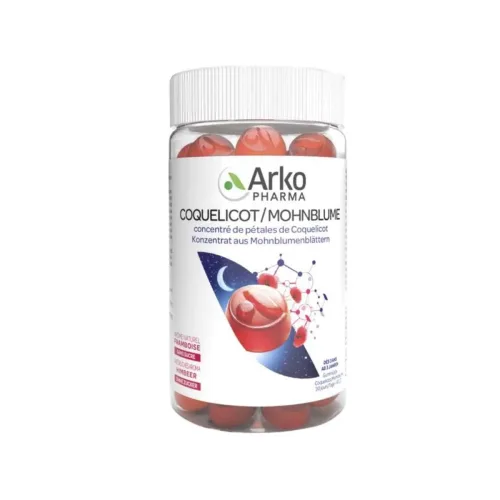 Arkopharma, Arkopharma Gummies Mohnblume (60 Stk)