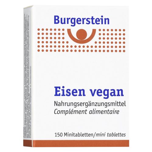 Ebi-Pharm AG, Burgerstein Eisen vegan Tabletten 150 Stück