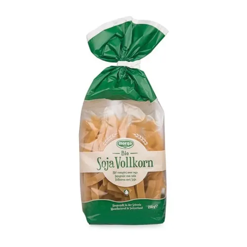 morga, morga Bio Nudeln Breit Soja Vollkorn (250g)