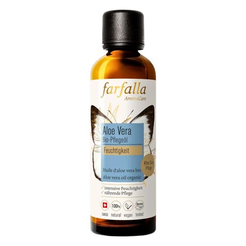 farfalla, farfalla Aloe Vera Bio-Pflegeöl 75ml Feuchtigkeit