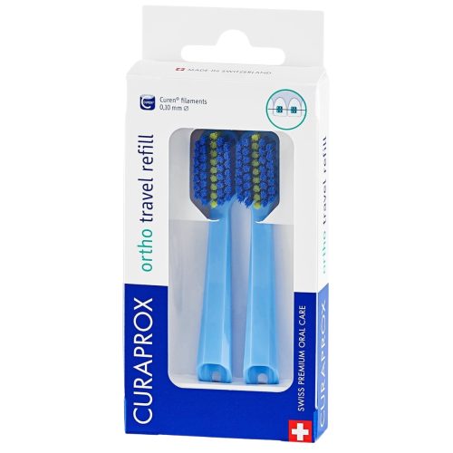 Curaprox, Curaprox CS 5460 Travel Set refill, blau (1 Stk)