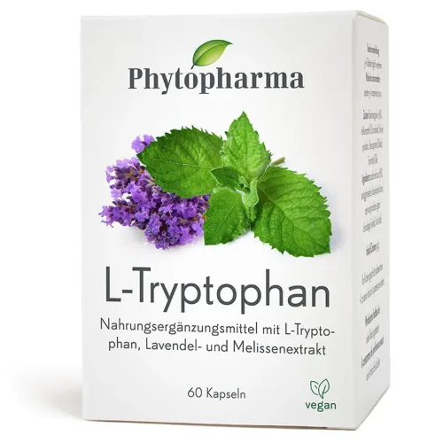 Phytopharma, Phytopharma - L-Tryptophan Kapseln, 60 Stück