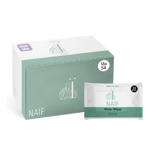 NAÏF, NAÏF -  Kunststofffreie Baby-Feuchttücher (864 Stk), One Size