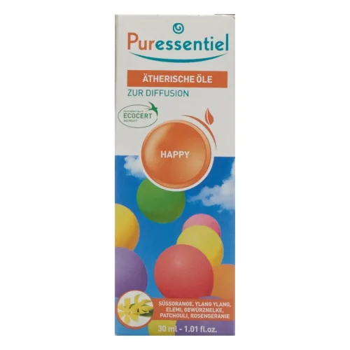 Puressentiel, Puressentiel Happy Ätherische Öle zur Diffusion (30ml)