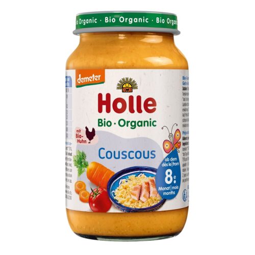 Holle, Holle Couscous Glas (220g)