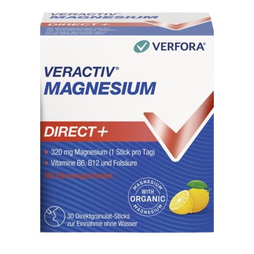 VERACTIV, VERACTIV Magnesium Direct+ Zitrone Sticks (30 Stk)