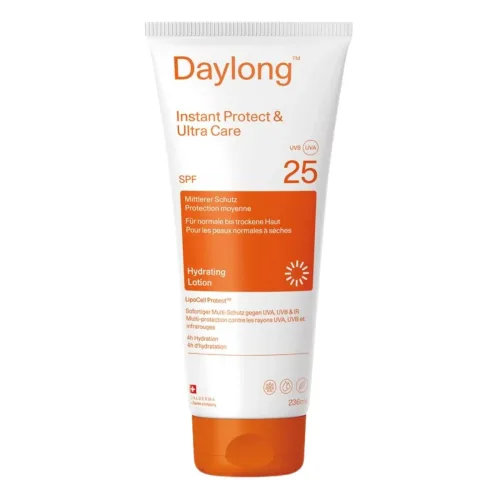 Daylong, Daylong - Instant Protect & Ultra Care Hydrating Lotion SPF 25, 236 ml