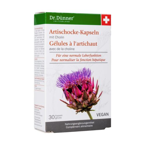 Dr. Dünner, Dr. Dünner Artischocke Leberfunktion Kapseln (30 Stk)