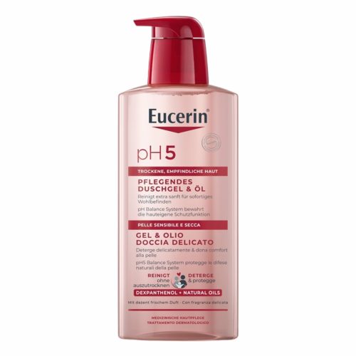 Eucerin, Eucerin - pH5 Pflegendes Duschgel und Öl, 400 ml