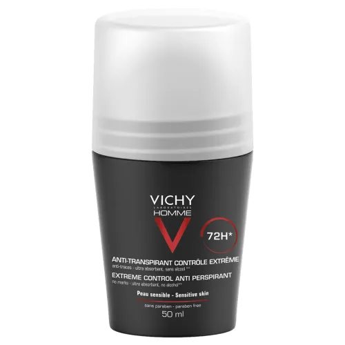 VICHY, VICHY Homme Deo Anti-Transpirant 72H Roll-on (50ml)