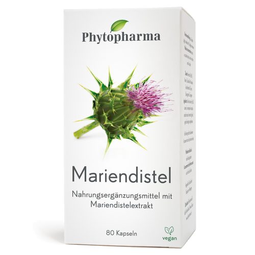 Phytopharma, Phytopharma Mariendistel Kapseln (80 Stk)