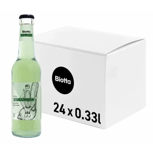 Biotta, Biotta Sprizz Sir Cucumber Gurke Zitrone (24x3.3dl)