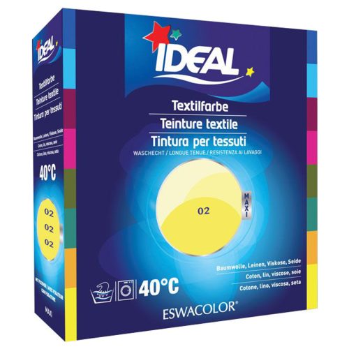IDEAL, IDEAL MAXI Baumwolle Color No02 citron (1 Stk)