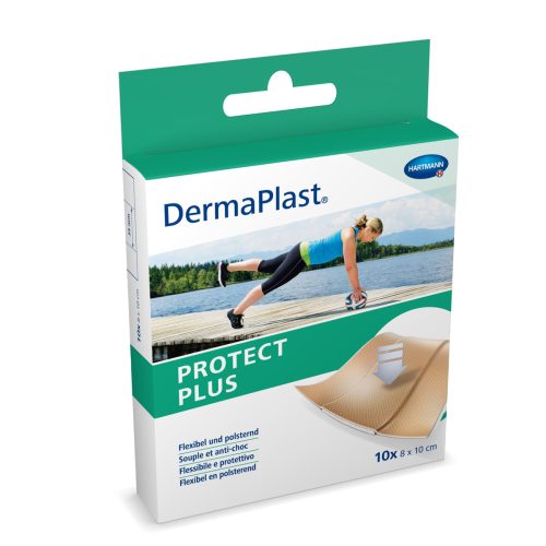 DERMAPLAST, DermaPlast ProtectPlus Schaumpflaster, 6x10cm (10 Stk)