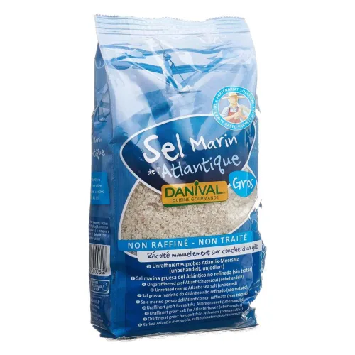 DANIVAL, DANIVAL Atlantik-Meesalz grob (1kg)