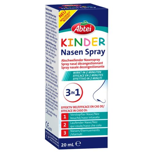 Abtei, Abtei Kinder Nasen Spray Abschwellendes Nasenspray