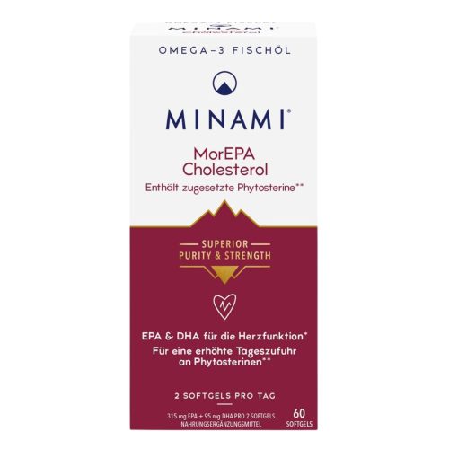 MINAMI, MINAMI MorEPA Cholesterol Weichkapseln (60 Stk)