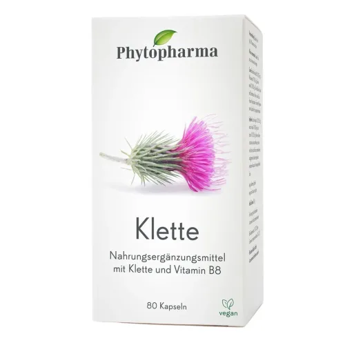 Phytopharma, Phytopharma Klettenkapseln (80 Stk)
