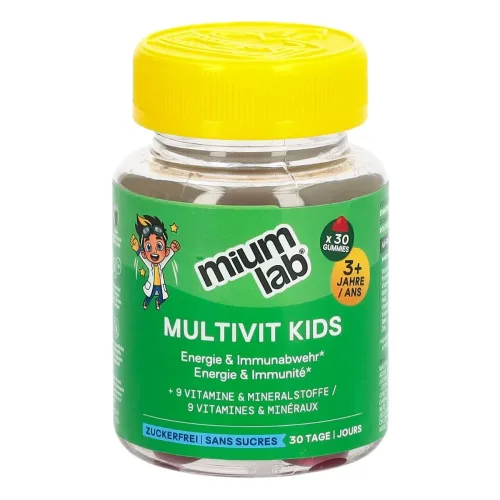 miumLAB, miumLAB Kids Gummies Multivitamin (30 Stk)