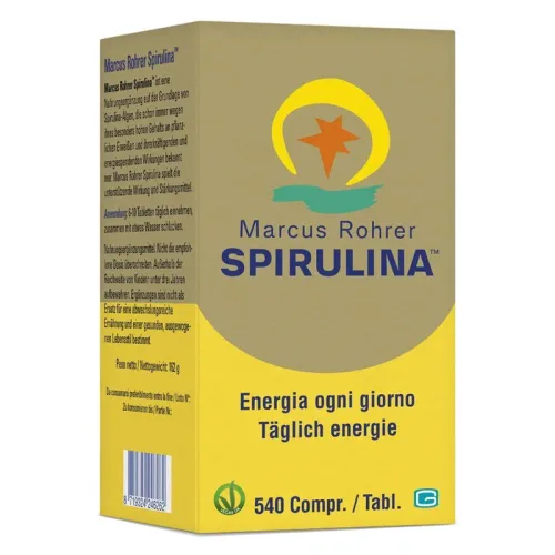 Marcus Rohrer, Marcus Rohrer Spirulina Tabletten (540 Stk)