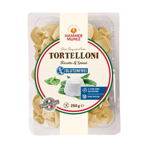 HAMMERMÜHLE, HAMMERMÜHLE Tortellini Ricotta und Spinat glutenfrei (250g)