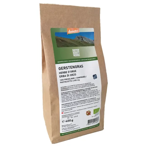 Naturkraftwerke, NATURKRAFTWERKE Gerstengras Presslinge Demeter (1000 Stk)