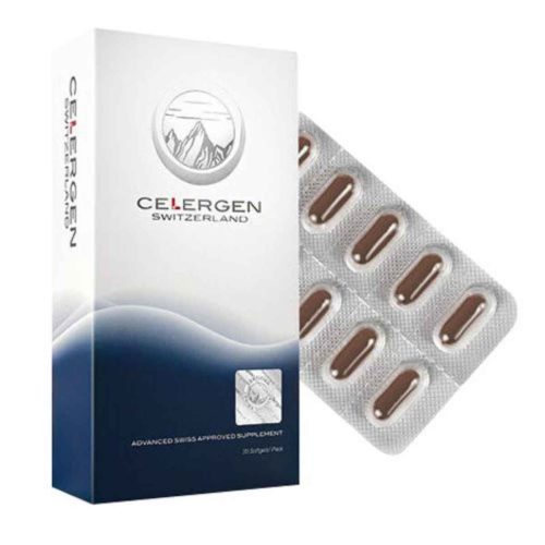 CELERGEN, CELERGEN Schweizer Anti-Aging-Ergänzungskapseln (30 Kapseln)