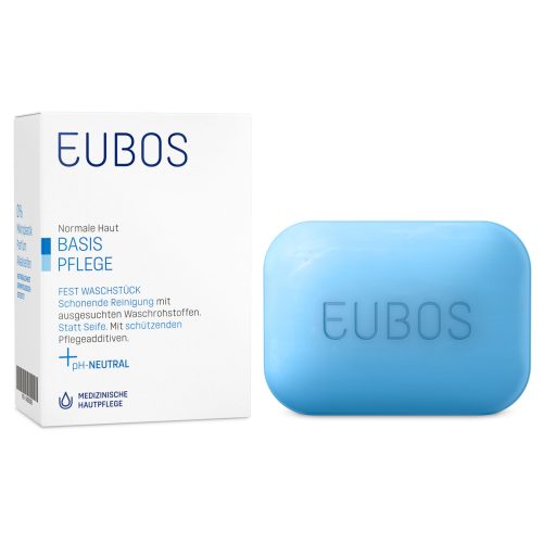 Eubos, EUBOS Seife fest unparfümiert blau (125g)