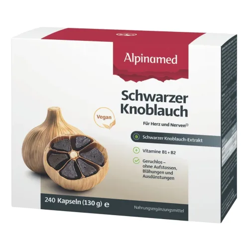 ALPINAMED, Alpinamed Schwarzer Knoblauch Kapseln (240 Stk)