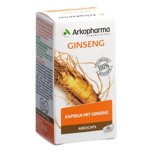 Arkopharma, ARKOCAPS Ginseng Kapseln (45 Stk)
