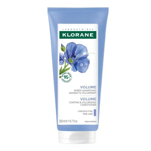 KLORANE, KLORANE - Volumen-Pflegebalsam, BIO-Lein, 200 ml