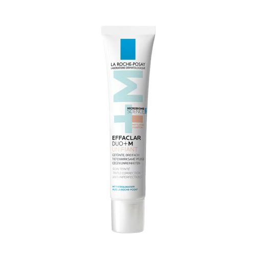 La Roche Posay, La Roche Posay - Dreifach tiefenwirksame getönte Gesichtspflege für zu Akne neigende Haut, Effaclar Duo+M Unifiant, 40 ml, Mittel