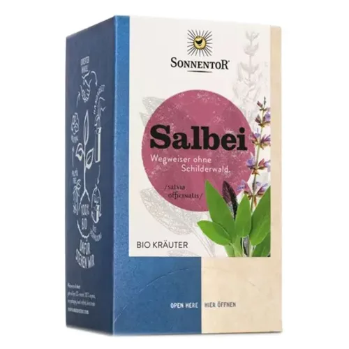 SONNENTOR, SONNENTOR Salbei Bio Kräuter-Tee (18 Beutel)
