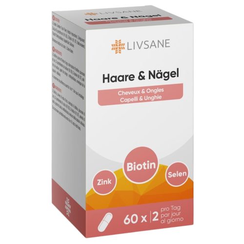 Pharmapost AG, Livsane Haare & Nägel - mit Zink, Biotin und Selen