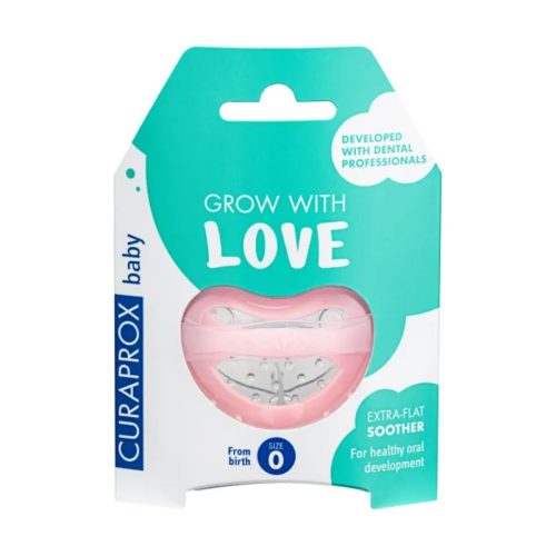 Curaprox Baby Schnuller Grösse 0 rosa